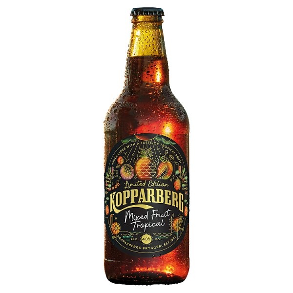 Kopparberg Tropical Mixed Fruit Cider 500ml British Beer & Cider