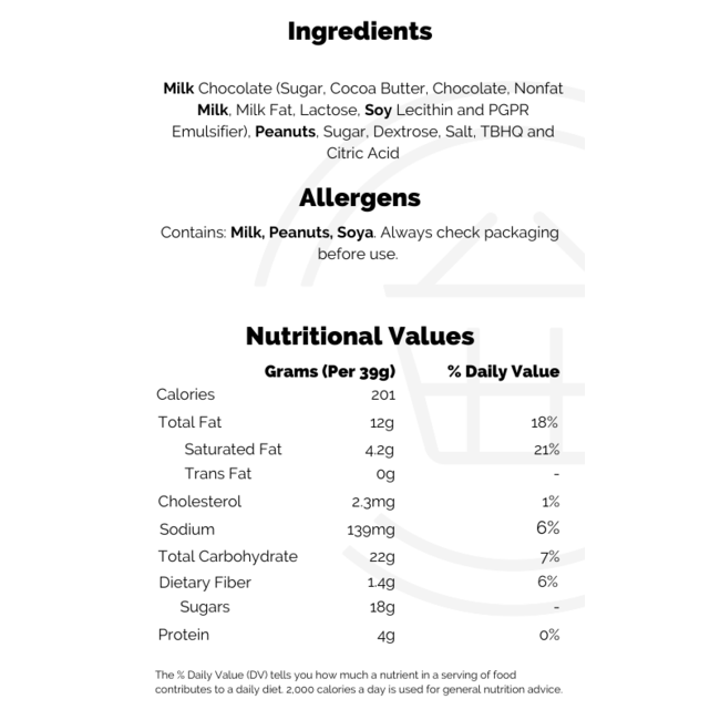 Reese's Peanut Butter Big Cup 39g (1.4oz)