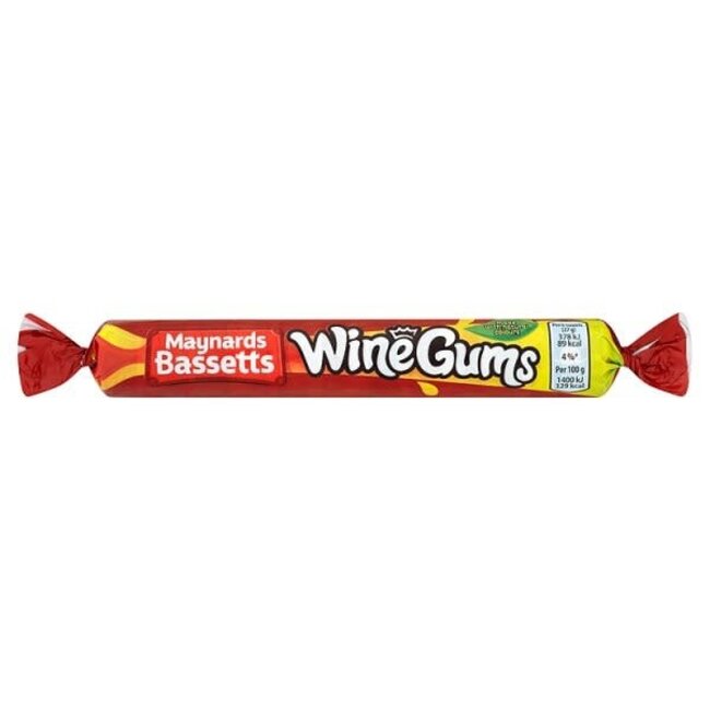 Maynard Bassetts Wine Gums 52g (roll)