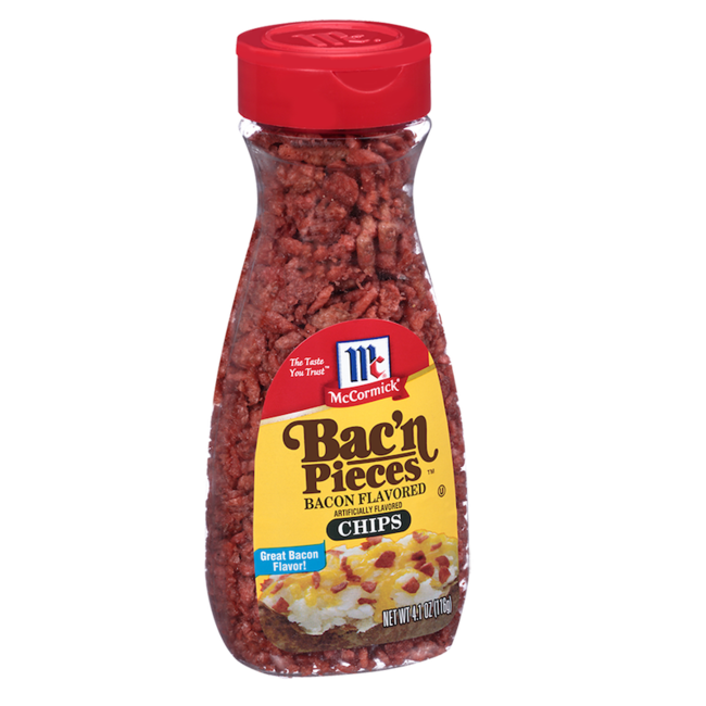 McCormick Bac'n Pieces Chips 116g