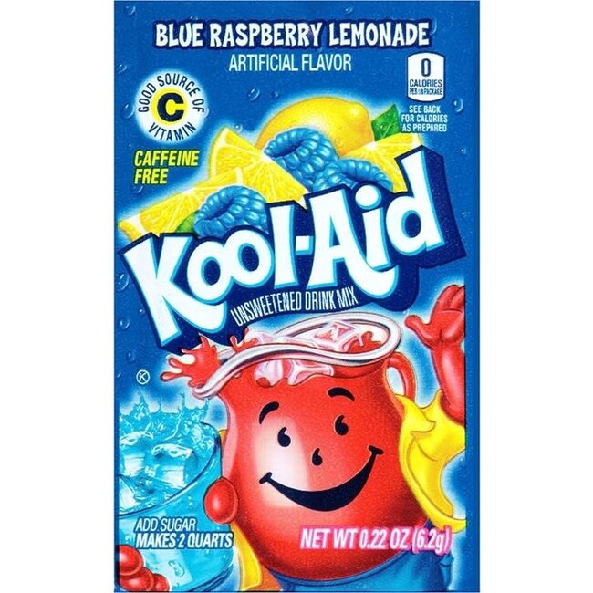 Kool-Aid Blue Raspberry Lemonade Sachet