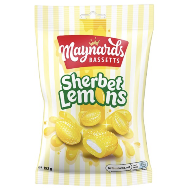 Maynard Bassetts Maynard Bassetts Sherbet Lemons 192g