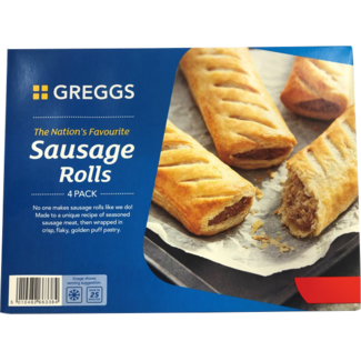 Greggs Greggs Sausage Rolls 4 pk