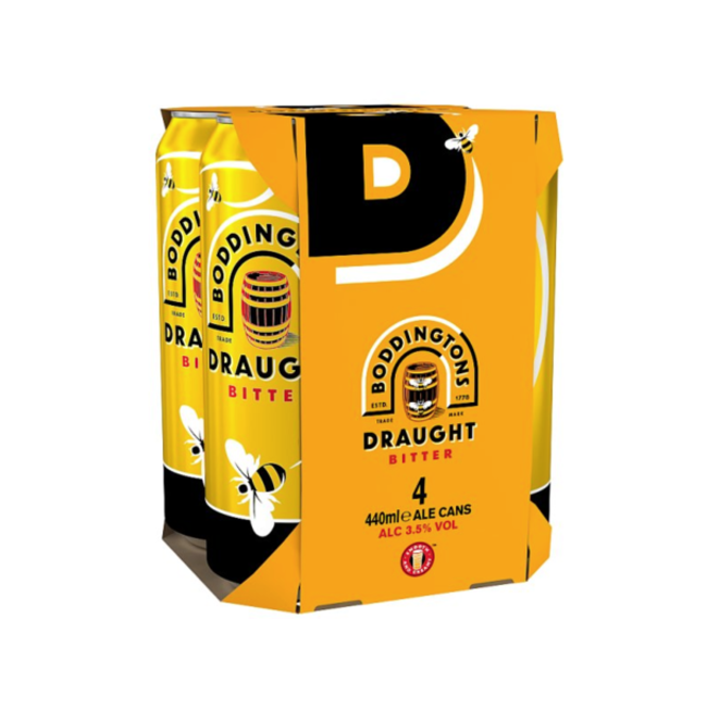 Boddingtons Draught Bitter 4 x 440ml