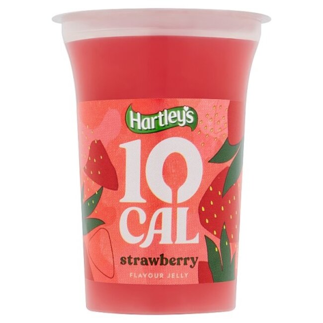 Hartleys 10 Cal Strawberry Jelly Pot 175g BBD: 31-10-2025