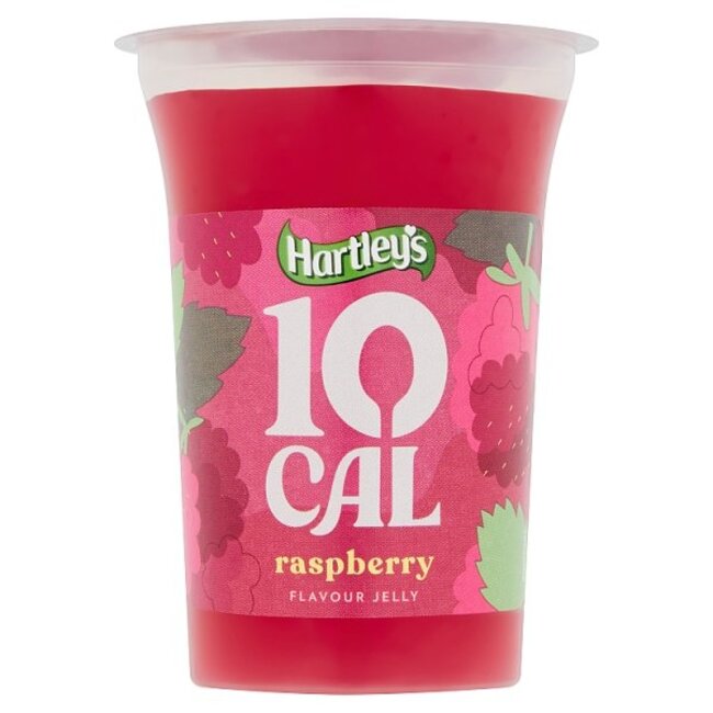 Hartleys 10 Cal Raspberry Jelly Pot 175g