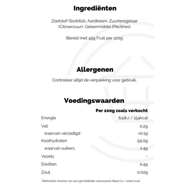 Stute Diabetic Extra Jam Strawberry 430g