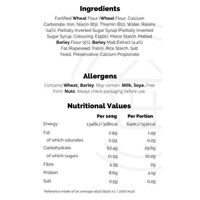 Soreen Fruity Malt Loaf 190g