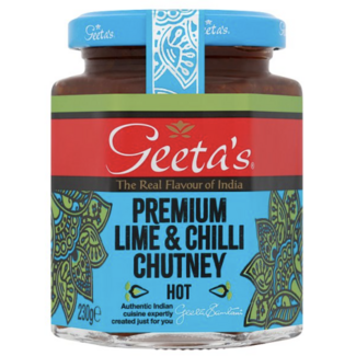Geetas Geetas Lime & Chilli Chutney 230g