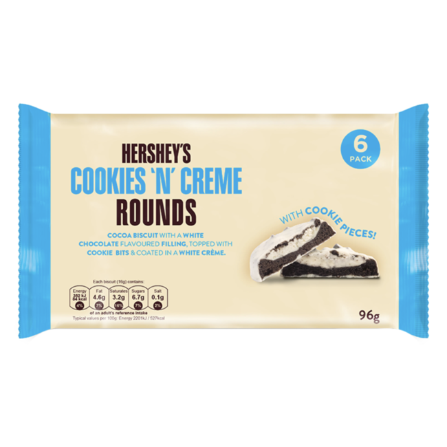 Hershey's Cookies 'n Creme Rounds 6pk