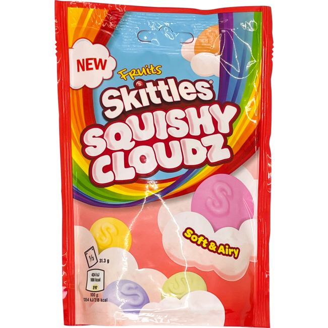 Skittles Skittles Squishy Cloudz Fruits 94g