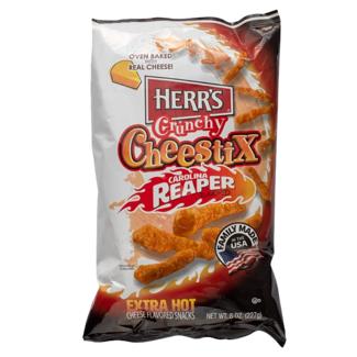 Herr's Herr's Carolina Reaper Crunchy Cheestix 227g