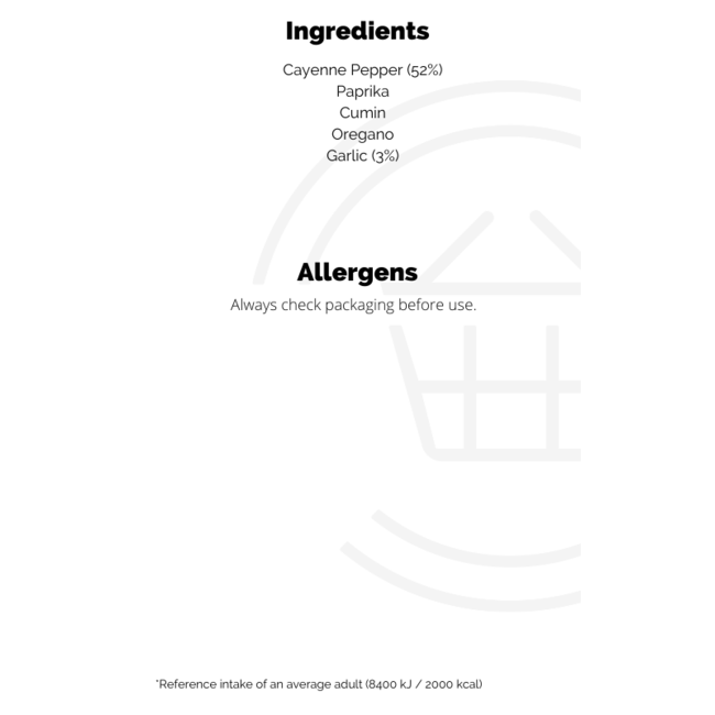 Hot Chilli Powder 45g