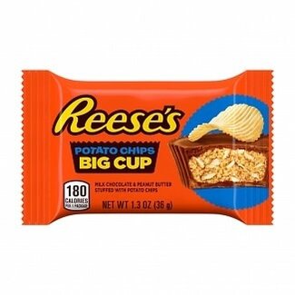 Reese's Reese's Peanut Butter Big Cup Potato Chips 36g - THT 31-05-2025