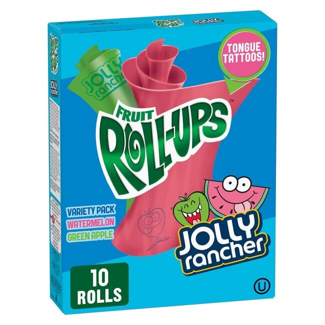 Betty Crocker Fruit Roll-Ups Jolly Rancher 141g | THT: 05-02-2026