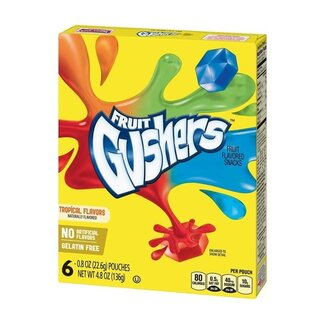 Betty Crocker Betty Crocker Fruit Gusher Tropical 6pk