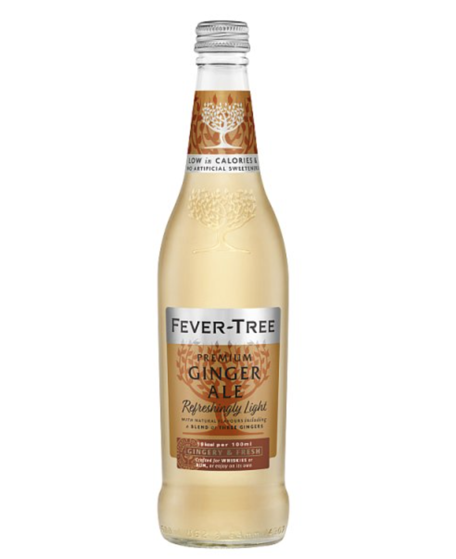 Fever Tree Ginger Ale Light 500ml Tonics and Cordials Kellys Expat