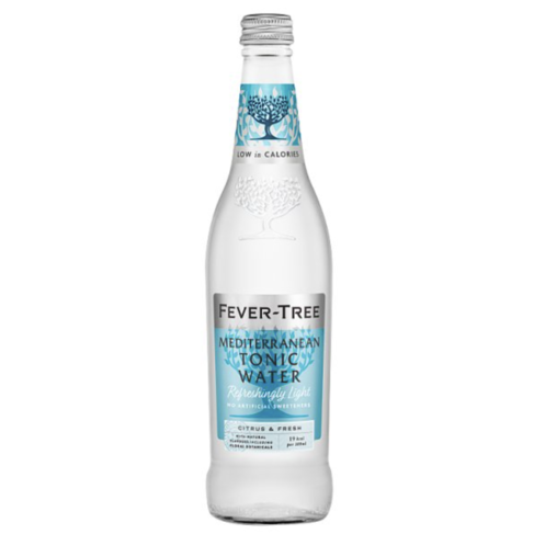 Fever Tree Rhubarb & Raspberry Tonic Water 500Ml - Tesco Groceries