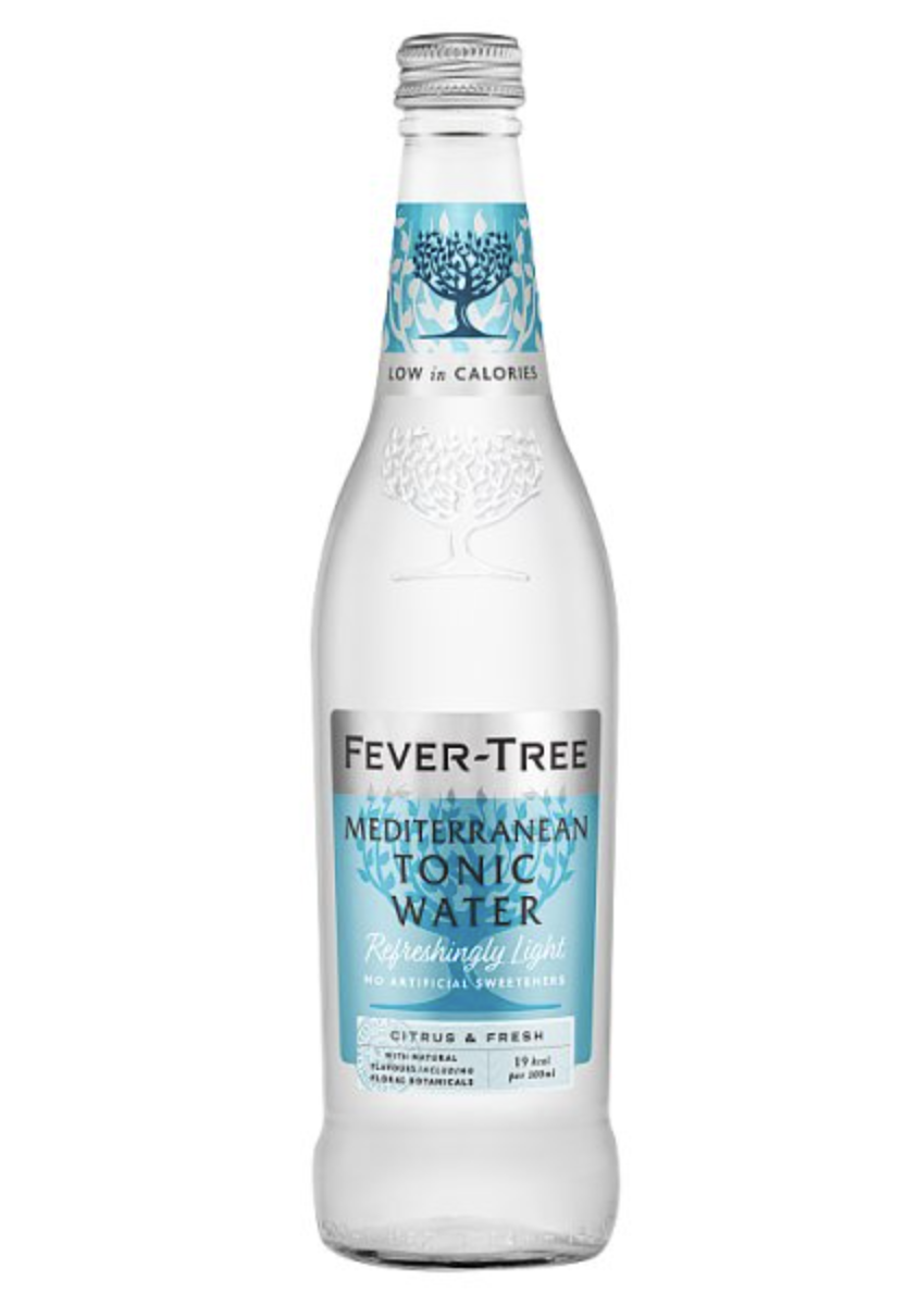 FeverTree Refreshingly Light Mediterranean Tonic Water 500ml Kellys