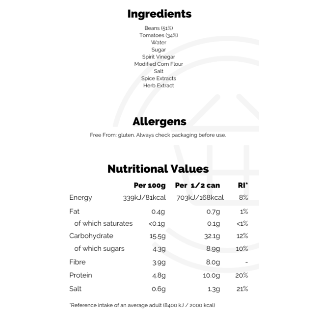 Heinz Beanz 415g (Gluten Free)