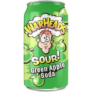 Warheads Warheads Green Apple Soda 355ml