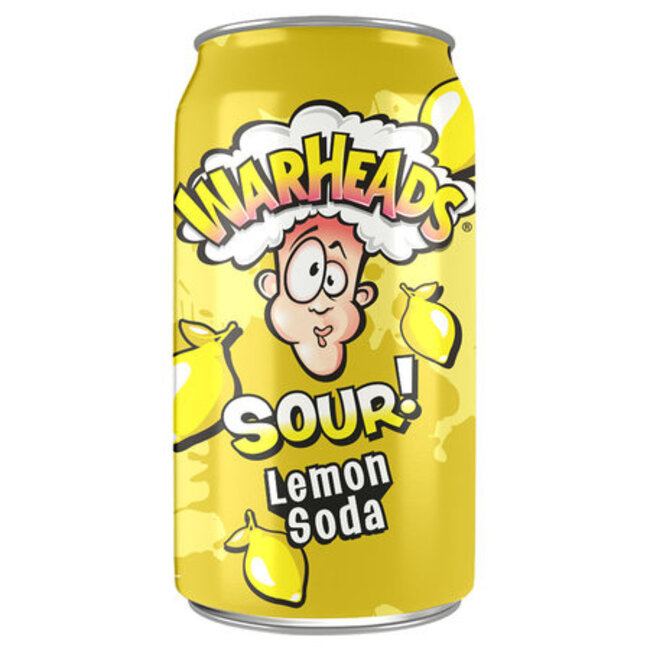 Warheads Warheads Lemon Soda 355ml