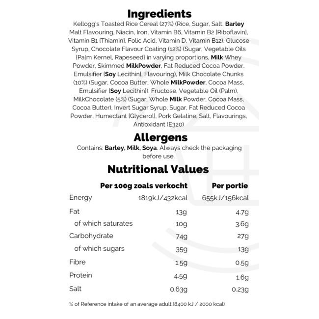 Rice Krispies Totally Chocolatey Squares 8pk