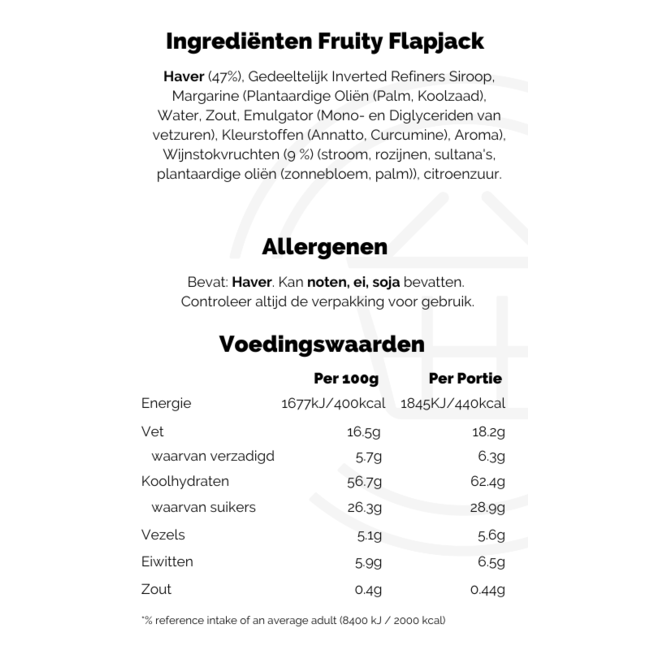 Scrummy Flapjack assorted