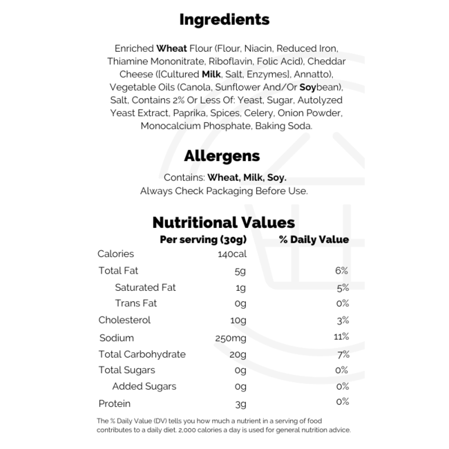 Pepperidge Farm Goldfish Cheddar 187g