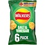 Walkers Salt & Vinegar Crisps 6pk (6x25g) – Chips & Snacks