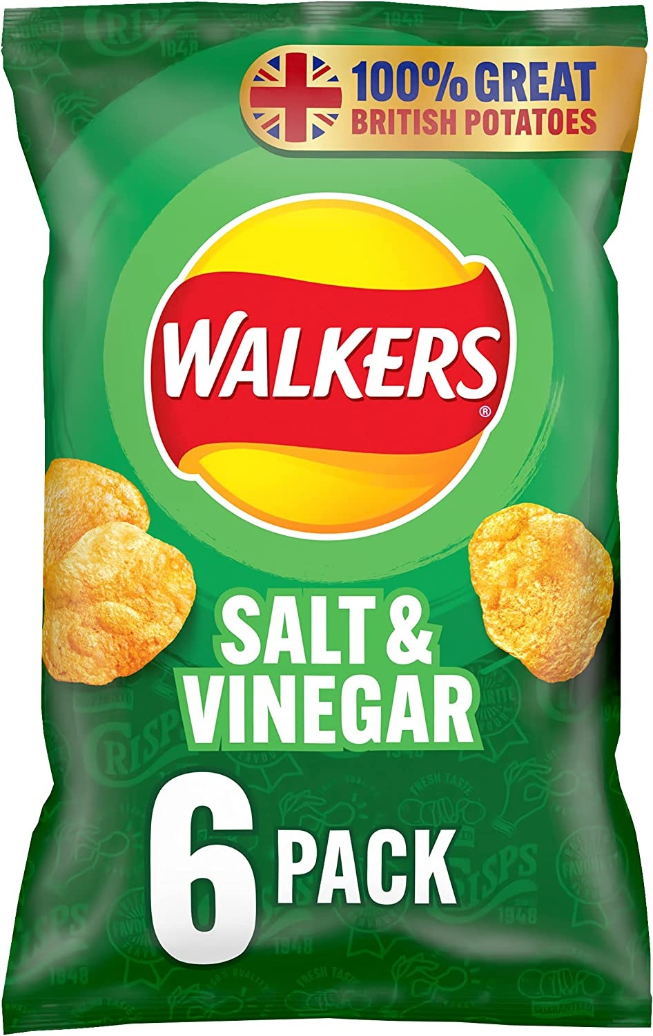 Walkers Salt & Vinegar Crisps 10+ Walkers Chips Flavours Available