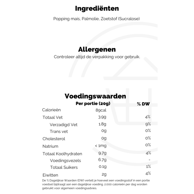 Eazy Pop Sweet Microwave Popcorn 85g