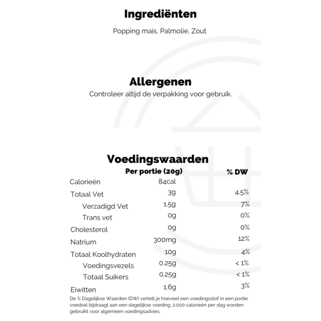 Eazy Pop Salted Microwave Popcorn 85g