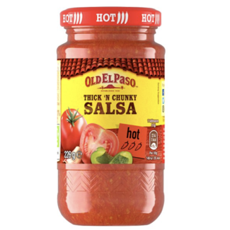 Old El Paso Old El Paso Thick n Chunky Salsa Hot 226g