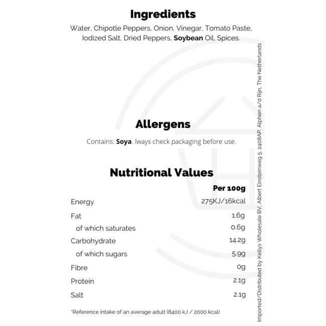 La Costena Chipotle Peppers in Adobo Sauce 199g