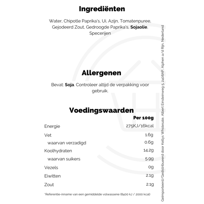La Costena Chipotle Peppers in Adobo Sauce 199g