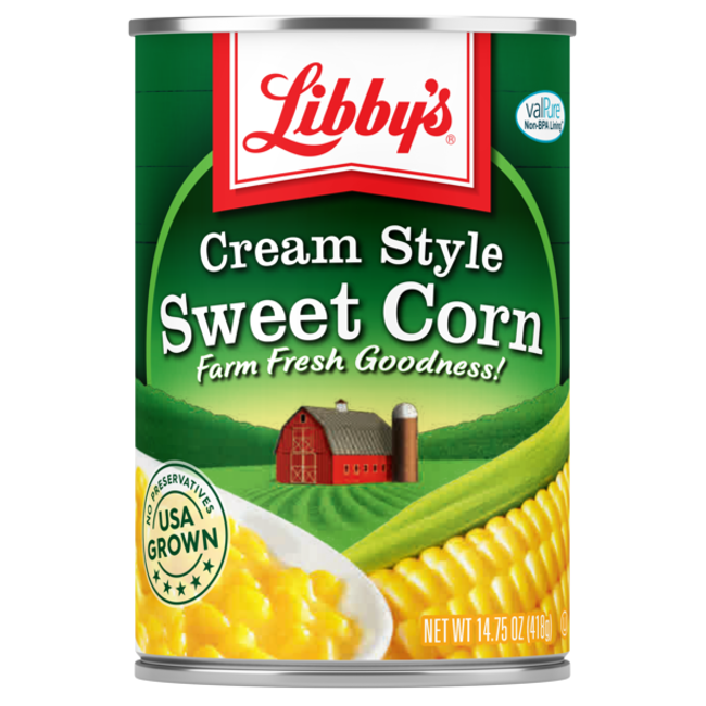 Libby's Cream Style Sweet Corn 418g