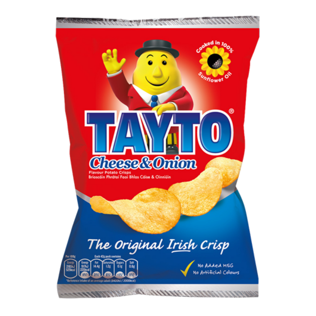 Tayto Tayto Cheese & Onion 37g