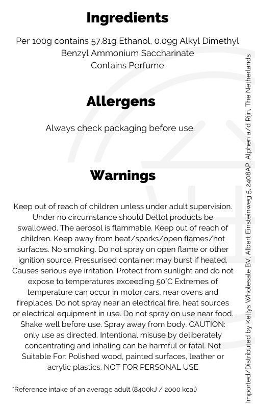 Dettol All-in-One Disinfectant Spray Crisp Linen, 400 L, Pack Of 3 - View #7