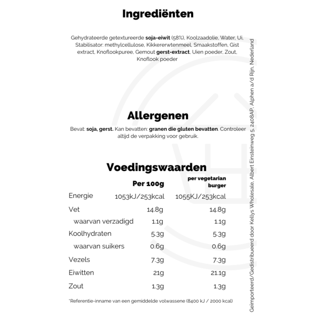 Linda McCartney 2 Quarter Pounder Burgers