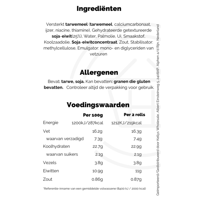 Linda McCartney 6 Vegetarian Sausage Rolls – Tiefkühl-Veggieprodukt