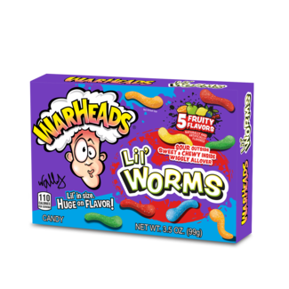 Warheads Warheads Lil' Worms Theatre Box 99g