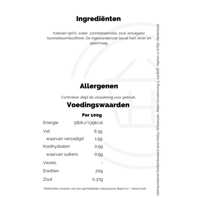 Norland Farm Medium Turkey 4.6 to 5.4 Kg Mid 5kg