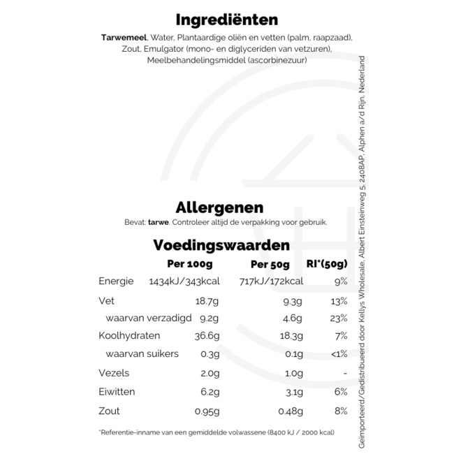 Jus-Rol Puff Pastry 500g(Puff Pastry Dough) – Tiefkühl-Dessert
