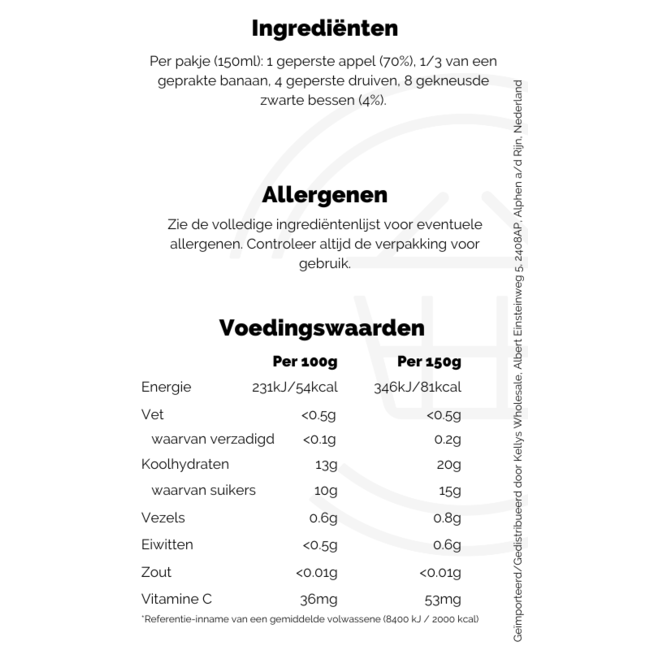 Innocent Smoothies for Kids Apples & Blackcurrants 4pk