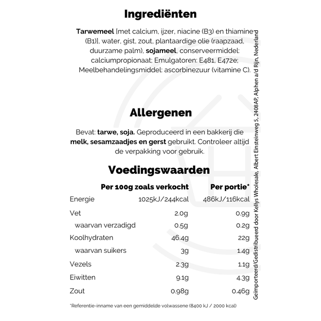 Warburtons Toastie White 800g – Tiefkühl-Backware