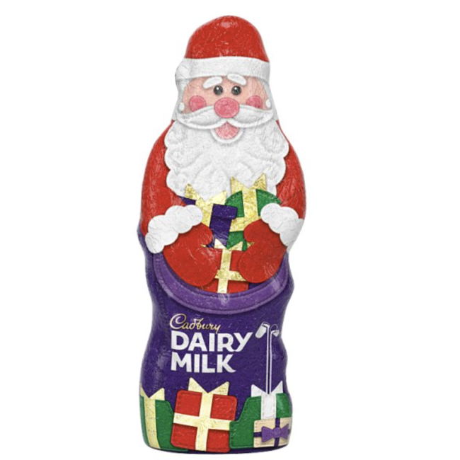 Cadbury Hollow Santa 100g