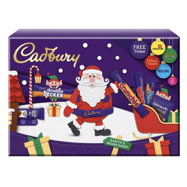Cadbury Santa Medium Selection Box 125g