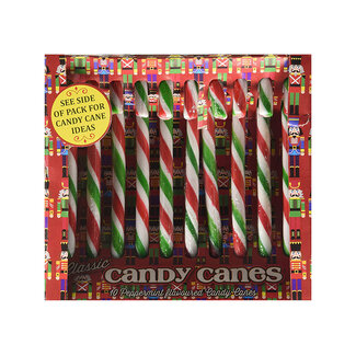 Rose Confectionery Rose Confectionery Nutcracker Peppermint Candy Canes 10pk 100g