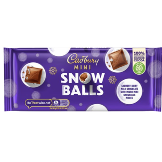 Cadbury Cadbury Mini Snowball Tablet 110g